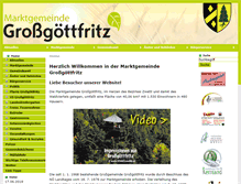 Tablet Screenshot of grossgoettfritz.at